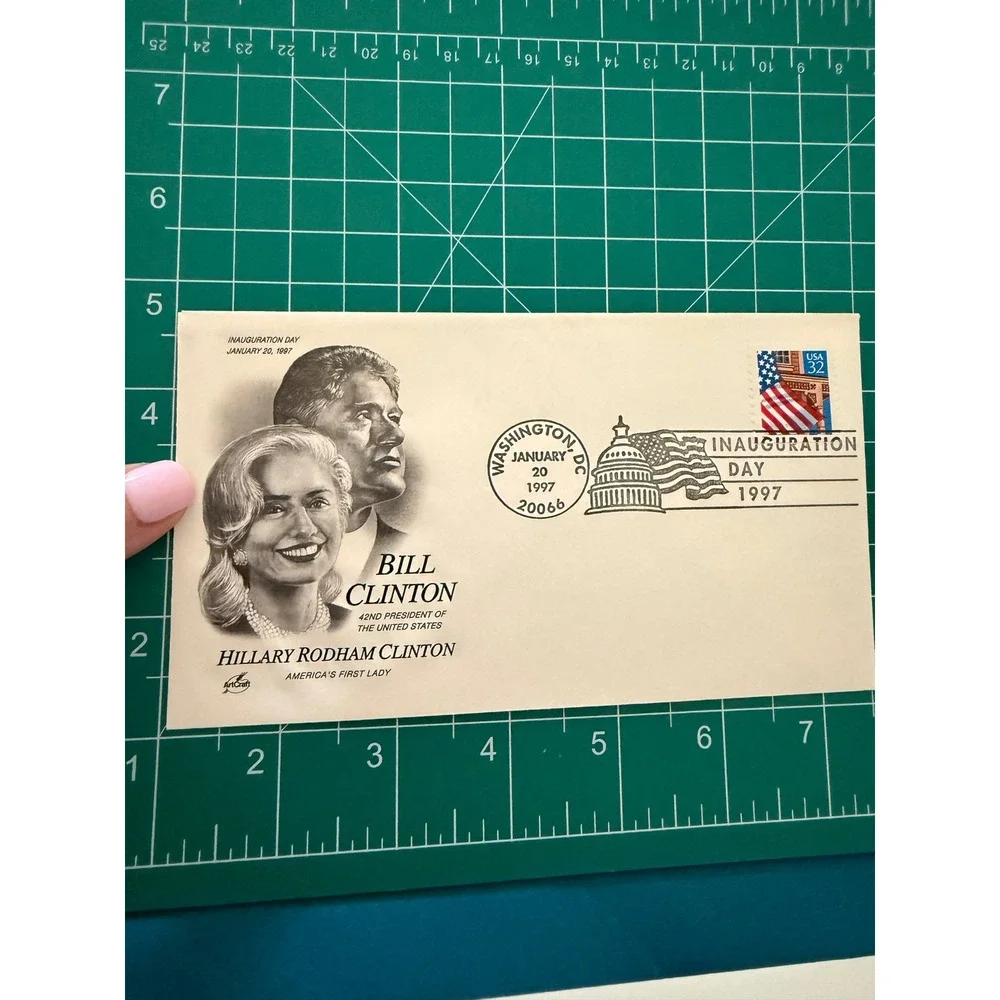 1997 USPS 53rd Presidential Inauguration Bill Clinton Al Gore Envelope Set
